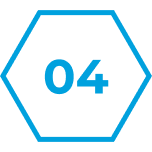 esagono-blu-con-numero-quattro