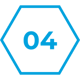 esagono-blu-con-numero-quattro