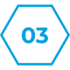 esagono-blu-con-numero-tre